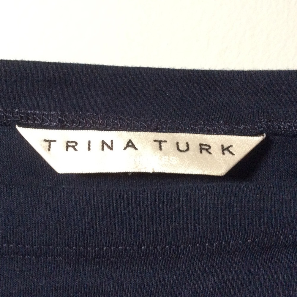 🐞 Trina Turk Striped Top - Picture 4 of 5